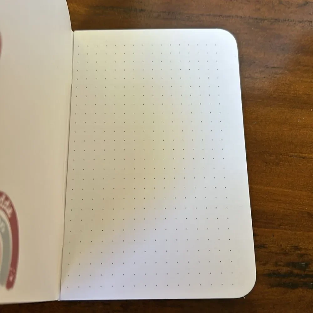 Maddie Green Design notebook and 2 stickers All NeW